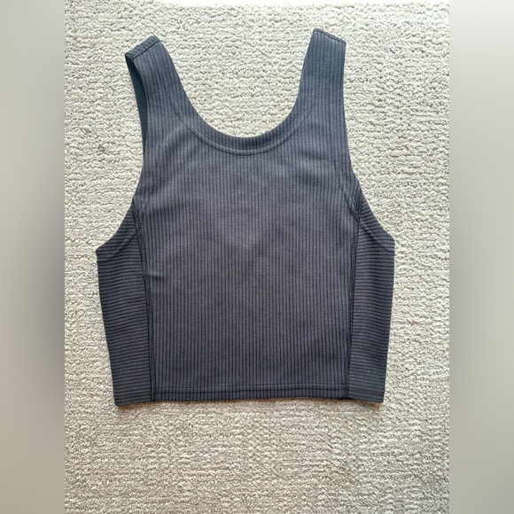 Lululemon Ribbed Softstreme Cropped Tank Top - Picture 4 of 4